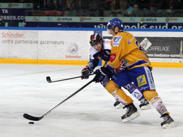 Photo hockey match Grenoble  - Dijon  le 11/01/2014