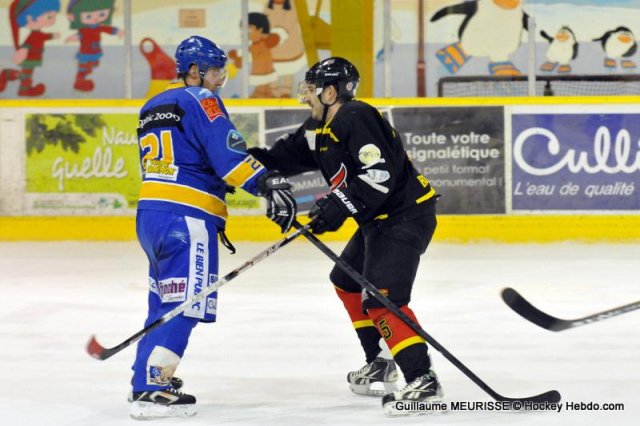 Photo hockey match Dijon II - Besançon le 11/01/2014