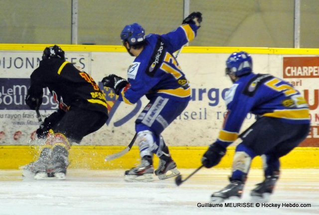 Photo hockey match Dijon II - Besançon le 11/01/2014