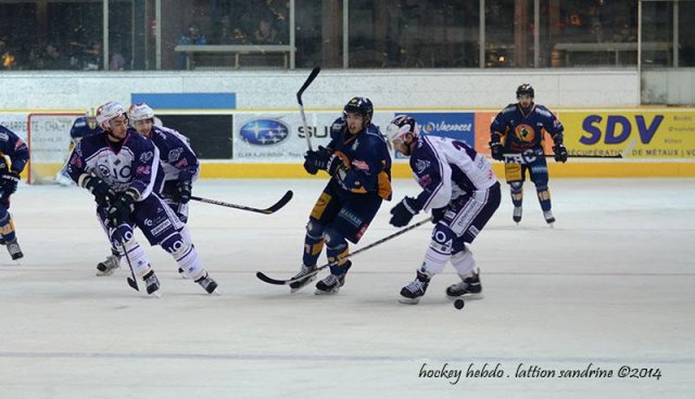 Photo hockey match Chamonix  - Epinal  le 11/01/2014