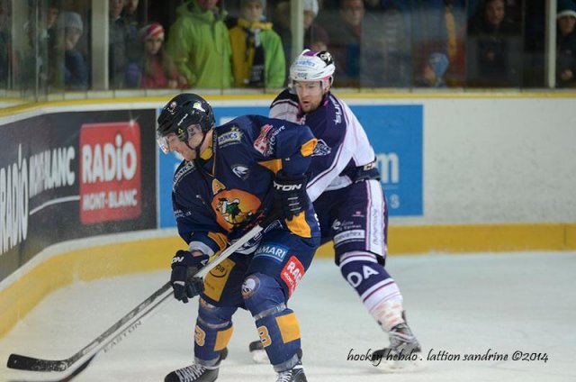 Photo hockey match Chamonix  - Epinal  le 11/01/2014