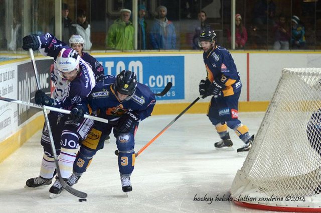 Photo hockey match Chamonix  - Epinal  le 11/01/2014