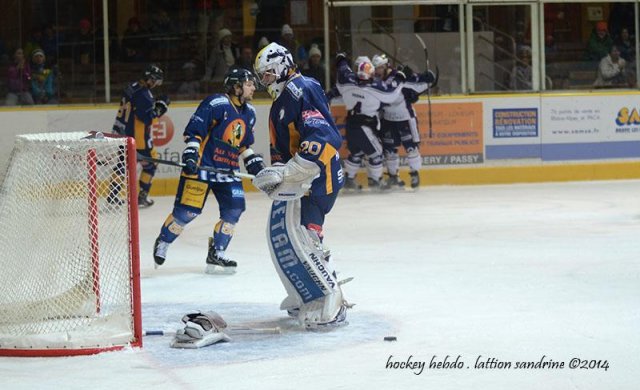 Photo hockey match Chamonix  - Epinal  le 11/01/2014