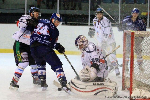 Photo hockey match Brest  - Caen  le 11/01/2014