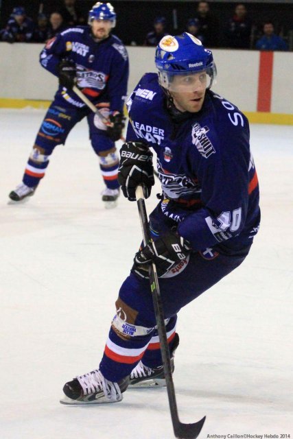 Photo hockey match Brest  - Caen  le 11/01/2014