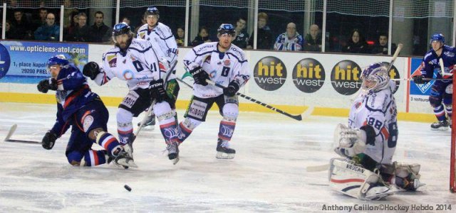 Photo hockey match Brest  - Caen  le 11/01/2014