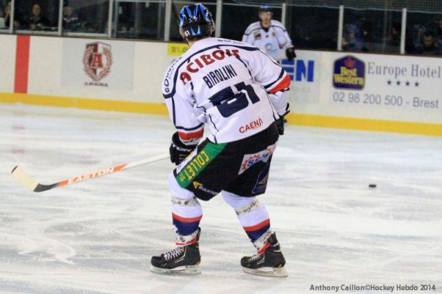 Photo hockey match Brest  - Caen  le 11/01/2014