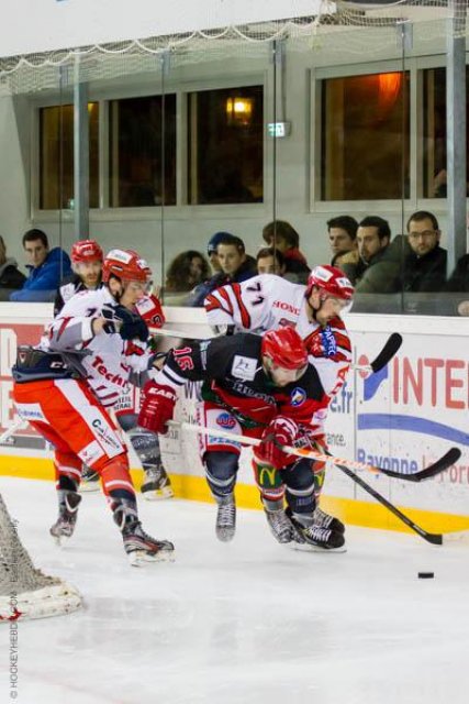 Photo hockey match Anglet - Cholet  le 11/01/2014