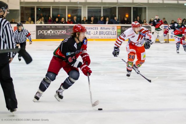 Photo hockey match Anglet - Cholet  le 11/01/2014