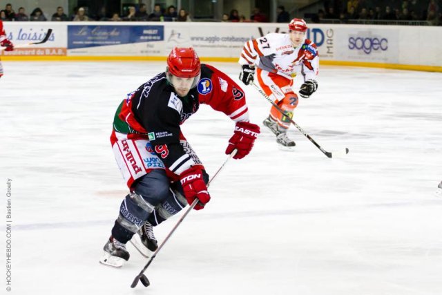 Photo hockey match Anglet - Cholet  le 11/01/2014