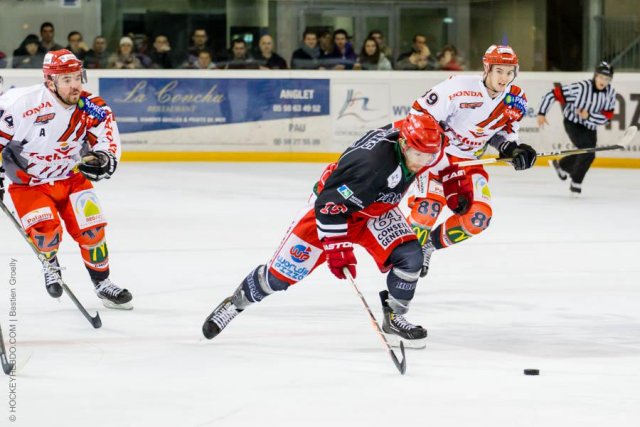 Photo hockey match Anglet - Cholet  le 11/01/2014
