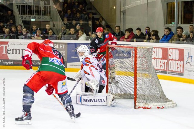 Photo hockey match Anglet - Cholet  le 11/01/2014
