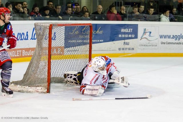 Photo hockey match Anglet - Cholet  le 11/01/2014