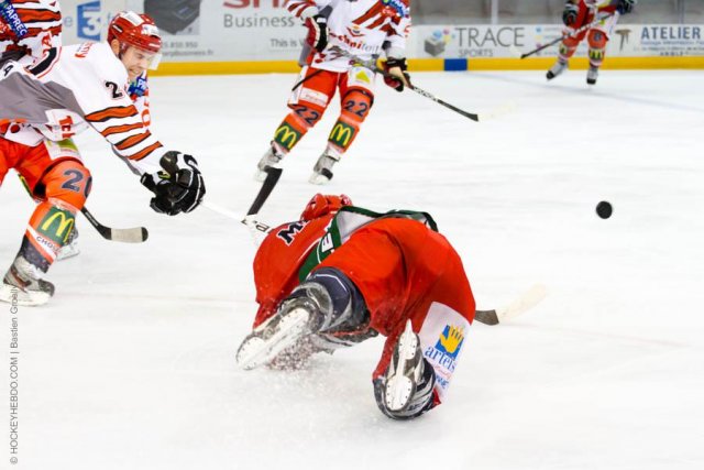 Photo hockey match Anglet - Cholet  le 11/01/2014