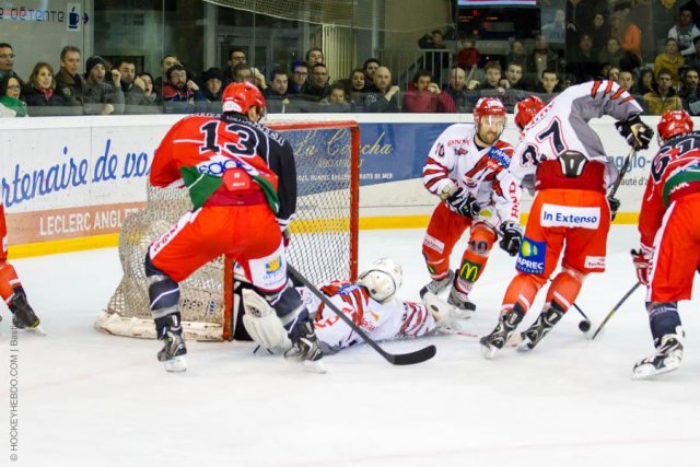Photo hockey match Anglet - Cholet  le 11/01/2014
