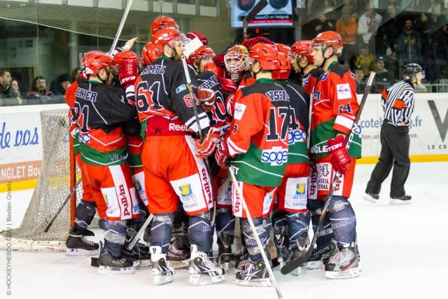 Photo hockey match Anglet - Cholet  le 11/01/2014