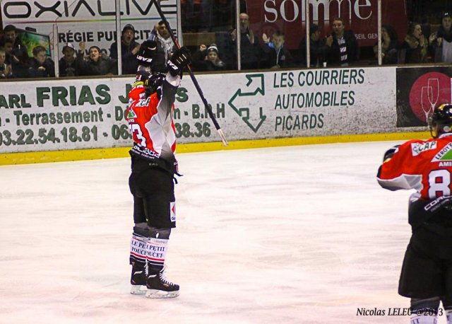 Photo hockey match Amiens  - Gap  le 11/01/2014