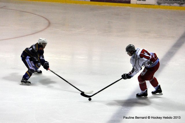 Photo hockey match Reims - Annecy le 11/01/2014