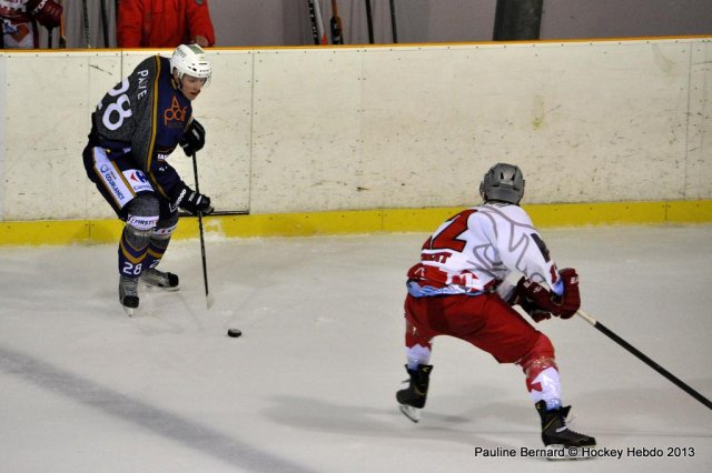 Photo hockey match Reims - Annecy le 11/01/2014