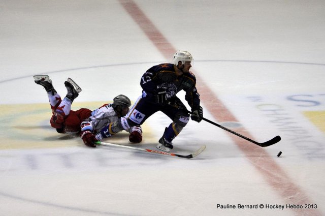 Photo hockey match Reims - Annecy le 11/01/2014
