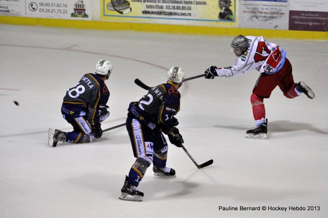 Photo hockey match Reims - Annecy le 11/01/2014