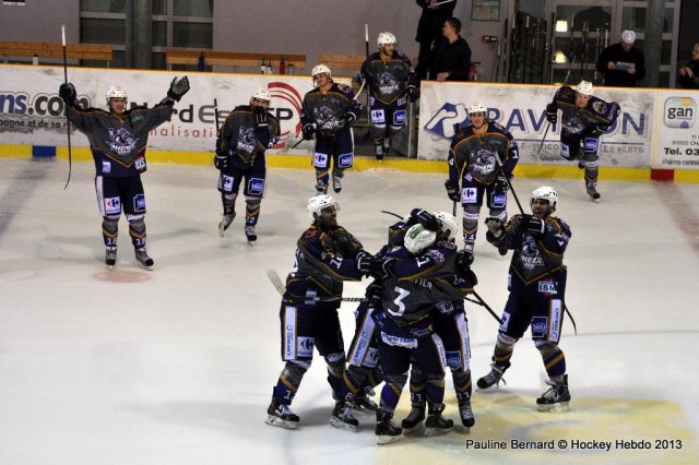 Photo hockey match Reims - Annecy le 11/01/2014