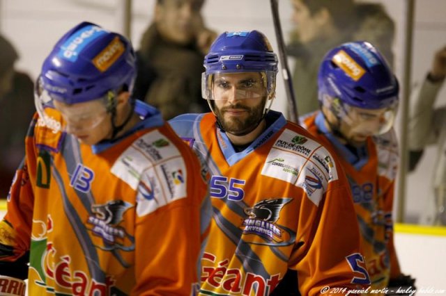 Photo hockey match Clermont-Ferrand - Paris (FV) le 11/01/2014