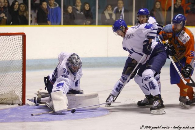 Photo hockey match Clermont-Ferrand - Paris (FV) le 11/01/2014