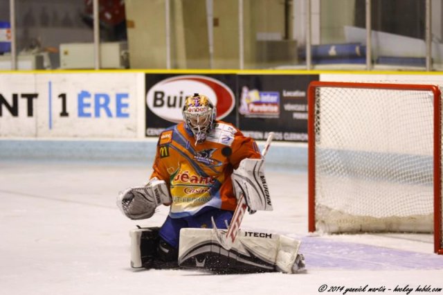 Photo hockey match Clermont-Ferrand - Paris (FV) le 11/01/2014