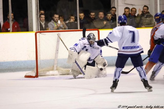 Photo hockey match Clermont-Ferrand - Paris (FV) le 11/01/2014