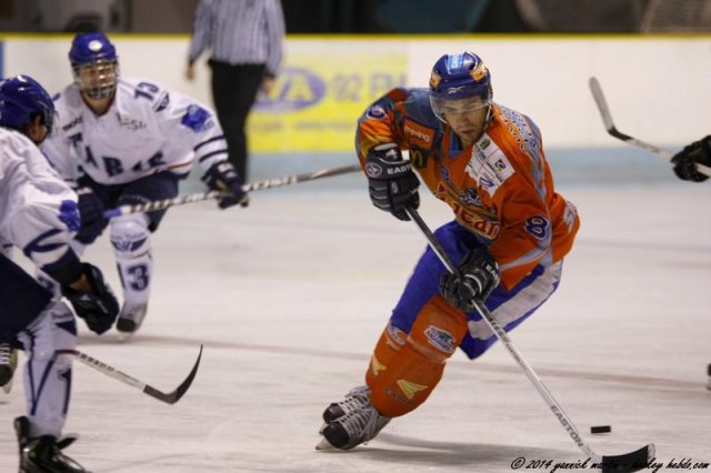 Photo hockey match Clermont-Ferrand - Paris (FV) le 11/01/2014