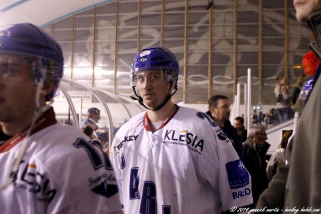 Photo hockey match Clermont-Ferrand - Paris (FV) le 11/01/2014