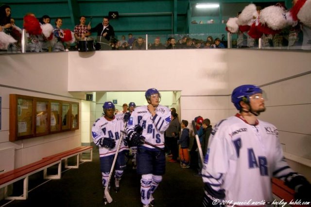 Photo hockey match Clermont-Ferrand - Paris (FV) le 11/01/2014