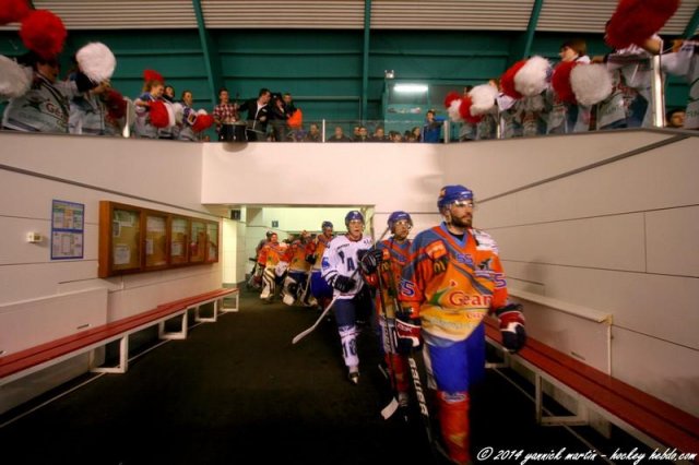 Photo hockey match Clermont-Ferrand - Paris (FV) le 11/01/2014