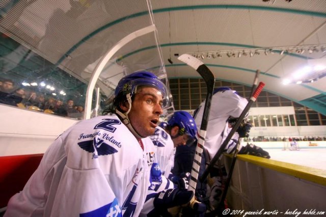 Photo hockey match Clermont-Ferrand - Paris (FV) le 11/01/2014