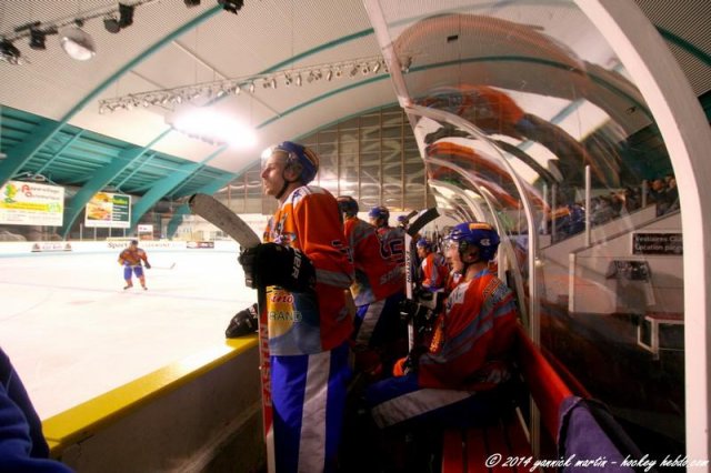 Photo hockey match Clermont-Ferrand - Paris (FV) le 11/01/2014