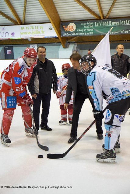 Photo hockey match Valence - Tours  le 11/01/2014