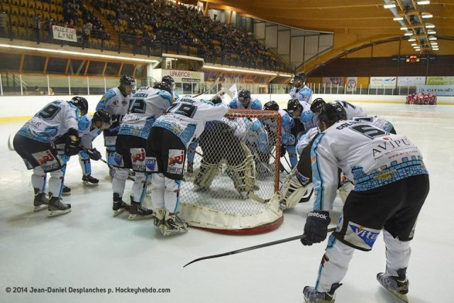 Photo hockey match Valence - Tours  le 11/01/2014