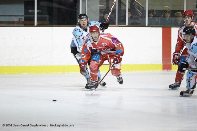 Photo hockey match Valence - Tours  le 11/01/2014