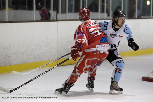 Photo hockey match Valence - Tours  le 11/01/2014