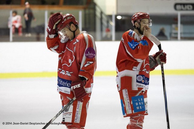 Photo hockey match Valence - Tours  le 11/01/2014