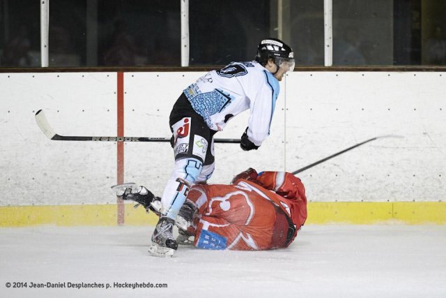 Photo hockey match Valence - Tours  le 11/01/2014