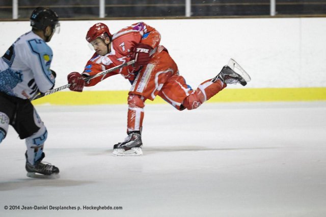 Photo hockey match Valence - Tours  le 11/01/2014