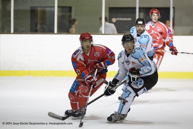 Photo hockey match Valence - Tours  le 11/01/2014