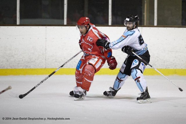 Photo hockey match Valence - Tours  le 11/01/2014