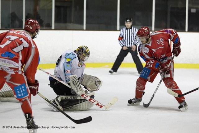 Photo hockey match Valence - Tours  le 11/01/2014