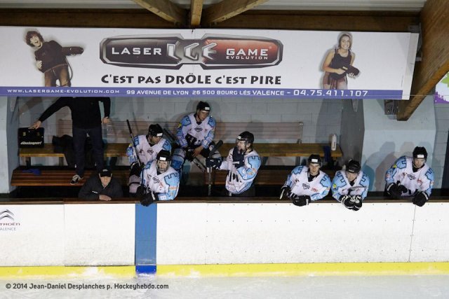 Photo hockey match Valence - Tours  le 11/01/2014