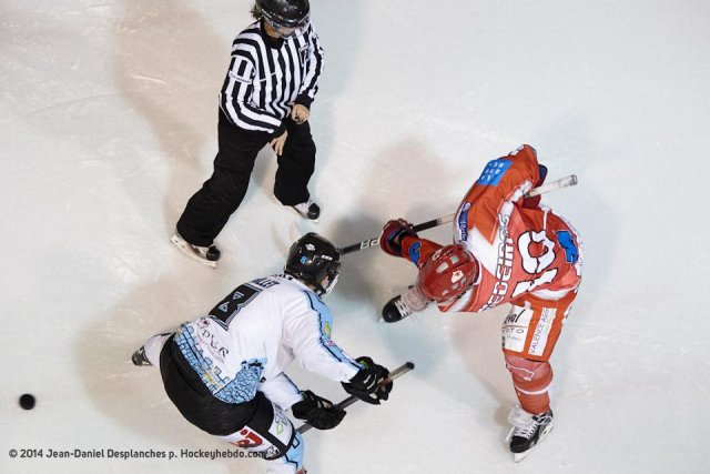 Photo hockey match Valence - Tours  le 11/01/2014