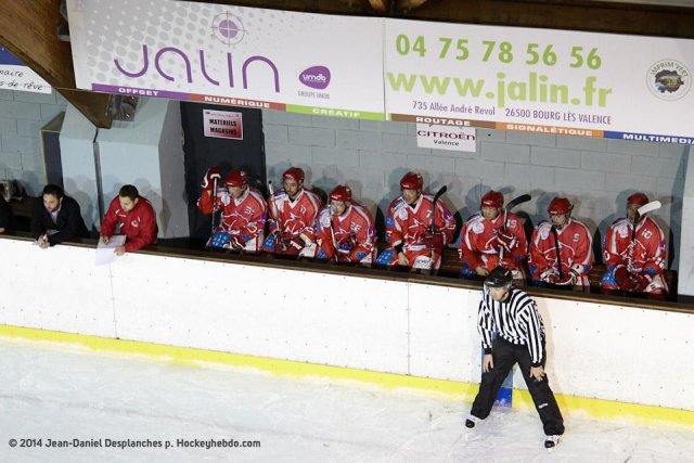 Photo hockey match Valence - Tours  le 11/01/2014