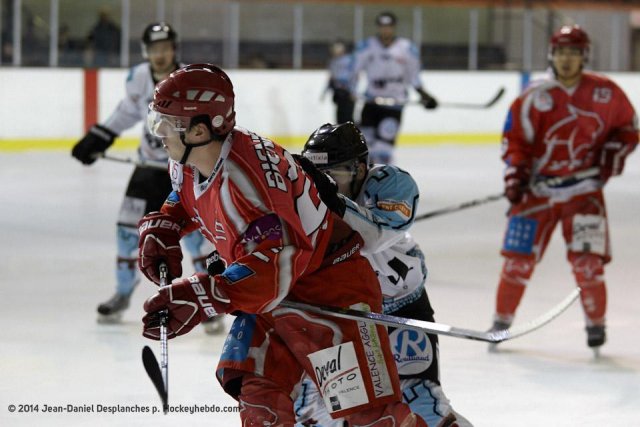 Photo hockey match Valence - Tours  le 11/01/2014